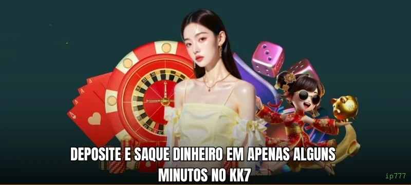 Imagem promocional da ip777 mostrando a plataforma e suas vantagens